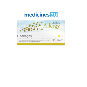 Fusion Allergy Lozenges for Mouth & Throat 24 Lozenges 