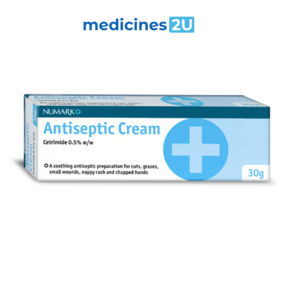 Numark Antiseptic First Aid Cream 30g - Minor Burns Nappy Rash