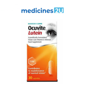 Ocuvite Eye Vitamin Mineral Food Supplement Lutein 30 Capsules