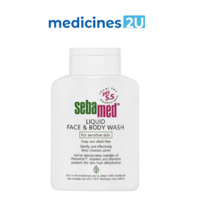 Seba Med Liquid Face & Body Wash - 200ml