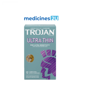 Trojan Ultra Thin Lubricated Condoms with Premium Quality Latex 